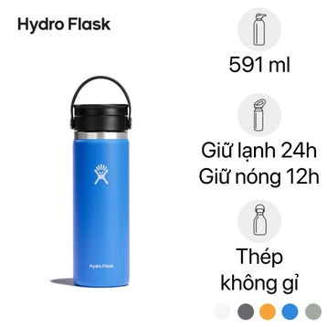 Bình nước giữ nhiệt Hydro Flask Wide Flex Sip Lid 20 OZ (Season 2024)