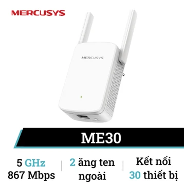 Bộ kích sóng Wifi Mercusys ME30 AC1200