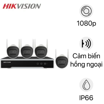 Bộ Kit camera Hikvision NK42W0H (D) 2MP