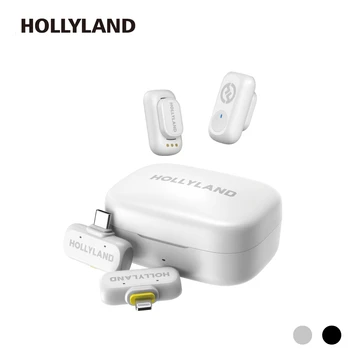 Microphone thu âm không dây Hollyland Lark A1 combo USB-C + Lightning RX