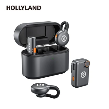 Microphone thu âm không dây Hollyland Lark M2S Mini Combo Camera + USB-C RX