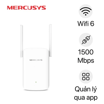 Bộ mở rộng sóng Wifi 6 AX1500 Mercusys ME60X