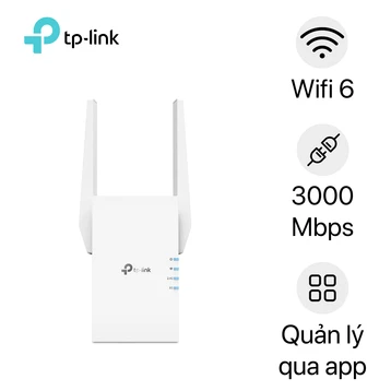 Bộ mở rộng sóng Wifi 6 AX3000 Tp-Link RE705X