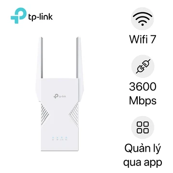 Bộ mở rộng sóng Wifi 7 băng tần kép BE3600 Tp-Link RE235BE