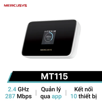 Bộ phát Wifi di động 4G LTE Mercusys MT115