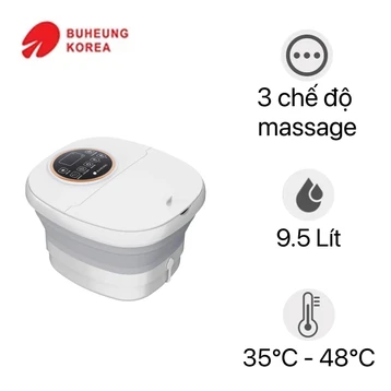 Bồn ngâm chân massage Buheung MK-202