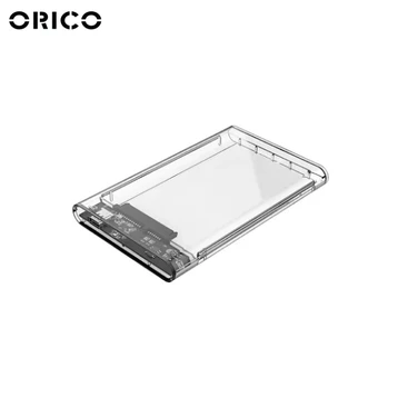 Hộp đựng ổ cứng Orico 2.5" 2139C3-G2-CR SSD/HDD SATA 3 USB 3.1 gen2 type-C