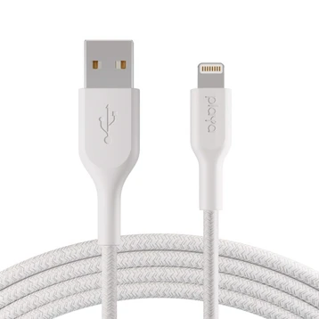 Cáp Playa by Belkin Lightning 1M 12W vỏ dù - Cũ