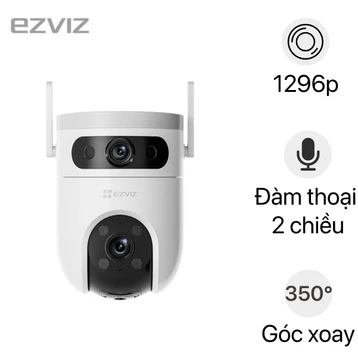 Camera IP Wifi 2 ống kính Ezviz ngoài trời H9C 6MP
