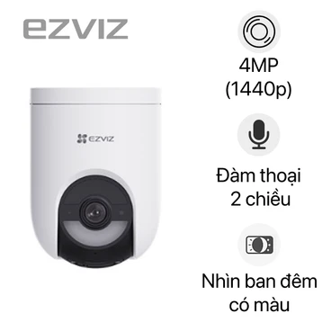 Camera năng lượng mặt trời ngoài trời 360 độ 4MP EZVIZ HB8 Lite Kit