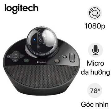 Camera hội nghị Logitech BCC950 HD 1080p/Mic/Loa