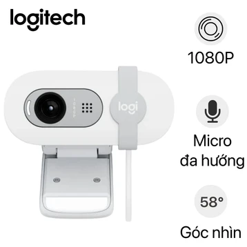 Camera hội nghị Logitech Brio 100 1080p Full HD