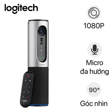 Camera hội nghị Logitech Connect full HD 1080P/góc nhìn 90°/mic/loa