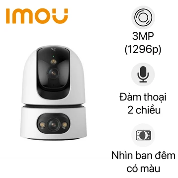 Camera IP 360 độ 3MP Imou Ranger Dual Pro S2XEP-6M0S