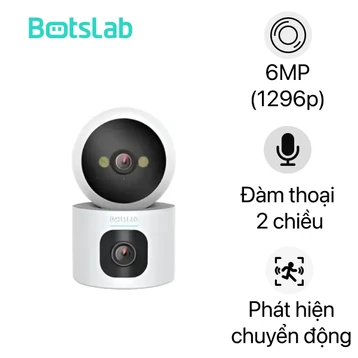 Camera IP 360 độ 6MP Botslab C231 2 ống kính