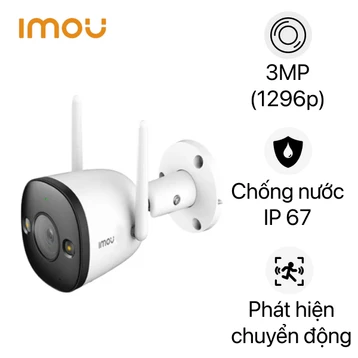 Camera IP ngoài trời 3MP IMOU IPC-F32FP Full Color - Cũ