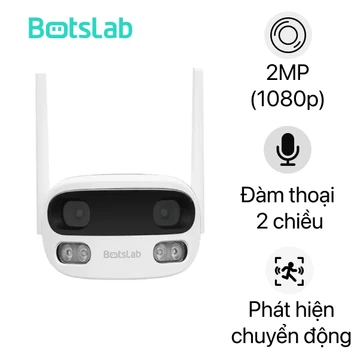 Camera IP Ngoài Trời 2MP Botslab W302 Dual Camera