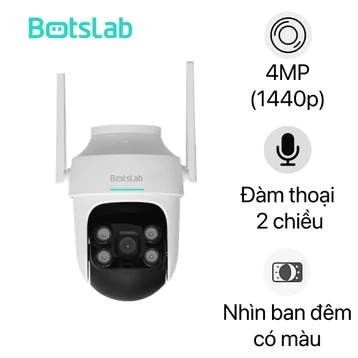 Camera IP Ngoài Trời 360 độ 4MP Botslab W312