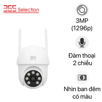 Camera IP ngoài trời 360 độ 3MP 365 Selection OC1