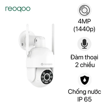 Camera IP ngoài trời 360 độ 4MP Reoqoo AI XT-X31B 2.5K Fullcolor