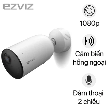Camera IP WiFi ngoài trời dùng pin năng lượng EZVIZ CB3 2MP