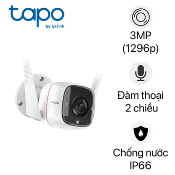 Camera IP ngoài trời 3MP TP-Link Tapo C310