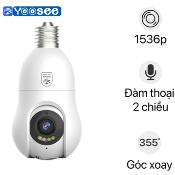 Camera IP hồng ngoại không dây 3MP Yoosee U11C/D bóng đèn