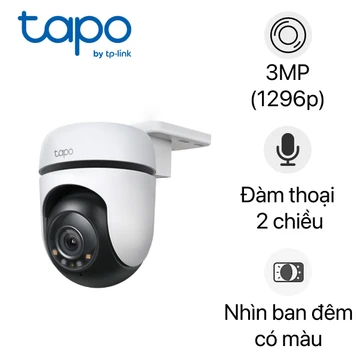 Camera IP ngoài trời 360 độ 3MP TP-Link Tapo C510W