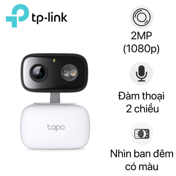 Camera IP trong nhà/ngoài trời 360 độ 2MP Tp-Link Tapo C206