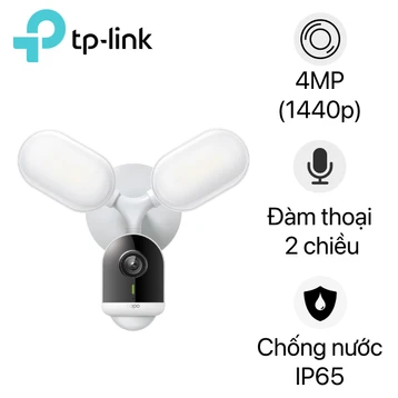 Camera IP ngoài trời 4MP TP-Link Tapo C720 tích hợp đèn pha