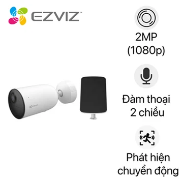 Camera IP ngoài trời 2MP EZVIZ CB3 dùng pin năng lượng