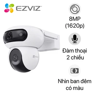 Camera IP ngoài trời 360 độ 8MP Ezviz H90 Dual