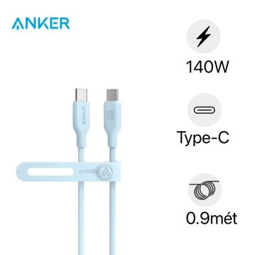 Cáp Anker 544 USB-C to USB-C 140W 0.9 mét A80F1H31