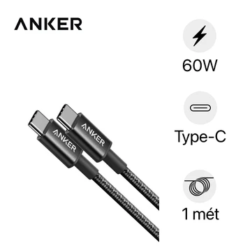 Cáp Anker USB-C to USB-C 60W 1m A8752
