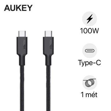 Cáp Aukey type-C to type-C USB 3.1 gen 2 dài 1m CD23