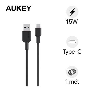 Cáp Aukey và truyền dữ liệu A-C 15W 480Mbps CB-DAC03