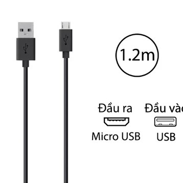 Cáp Belkin Mixit Micro USB (F2CU012BT04)