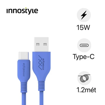 Cáp Innostyle Jazzy Type-C 15W 1.2 mét