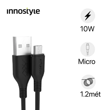 Cáp Innostyle Jazzy USB-A to Micro dài 1.2M IAB120