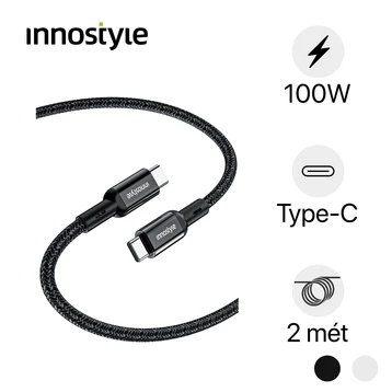 Cáp Innostyle PowerFlex USB-C to C 100W 2m ICC200