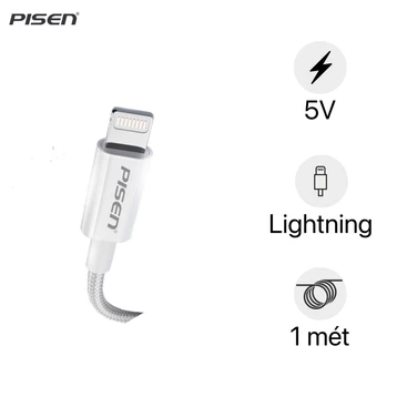 Cáp Pisen lightning USB-A fast ZY-AL01