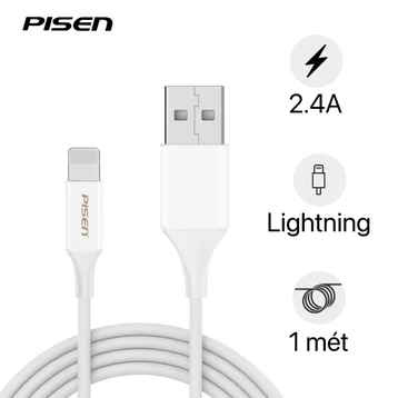 Cáp Pisen Mr White USB-A to Lightning 1m AL05
