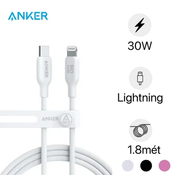 Cáp Anker 542 USB-C to Lightning 1.8m TPE Bio-Based A80B2