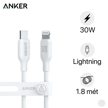 Cáp Anker 542 USB-C to Lightning 1.8m TPE Bio-Based A80B2