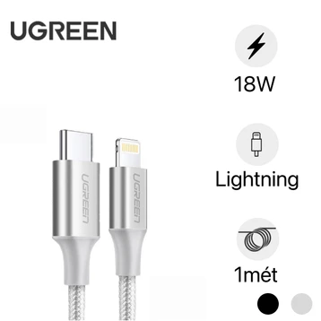 Cáp Type-C to Lightning Ugreen MFI US304 1m