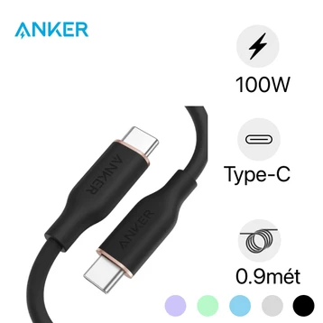 Cáp Type C - Type C Anker PowerLine Flow III A8552 0.9m
