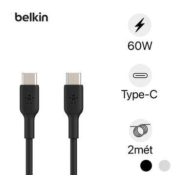 Cáp Type C to Type C 2m Belkin cab003bt2 60W