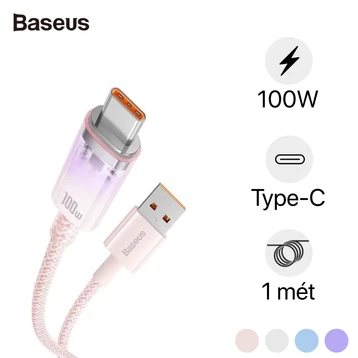 Cáp Baseus Explorer Series USB-A to USB-C 100W 1m