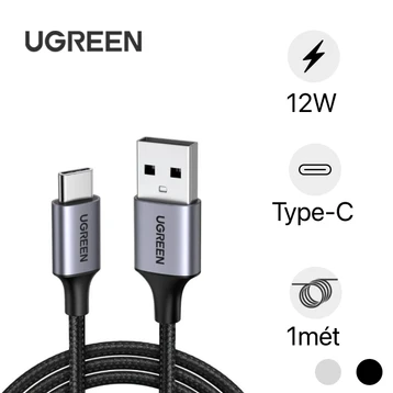 Cáp Ugreen USB-A to Type-C 1M US288