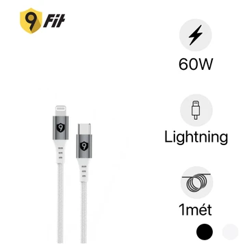 Cáp 9Fit USB-C to Lightining 1M